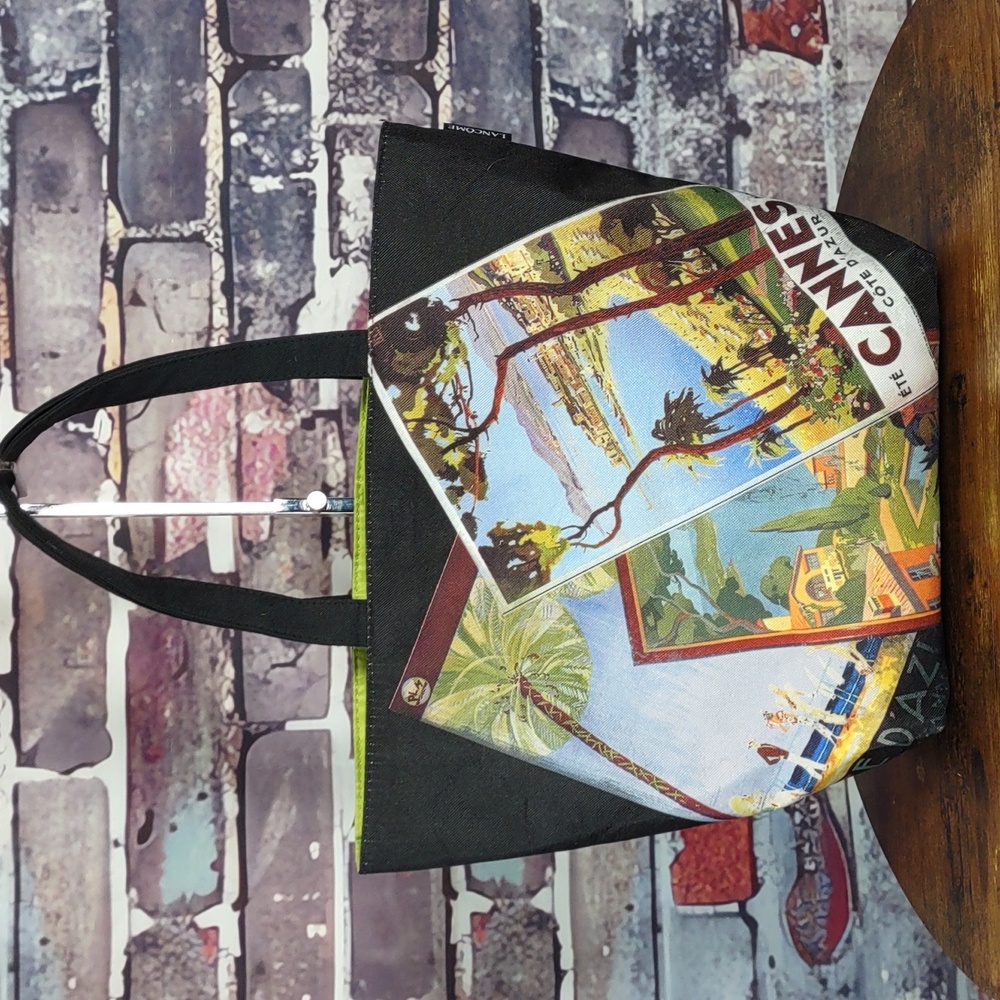 Lancome "Riveria Collection" Canvas Tote Bag